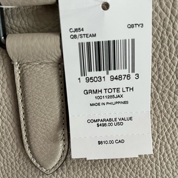 BRAND NEW MENS COACH TOTE - Picture 3 of 7